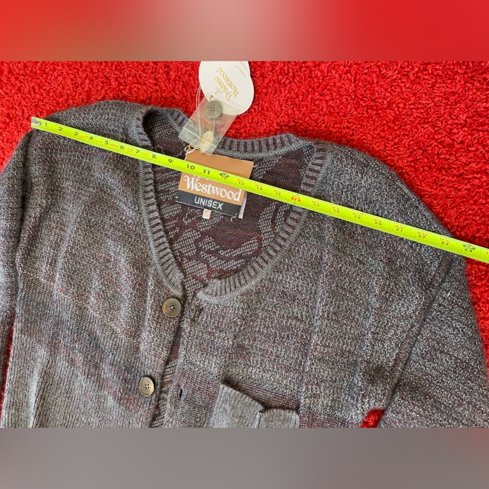 Vivienne Westwood UNISEX GOLD LABEL PARIS CARDIGAN AW16 NWT L/XL - Picture 16 of 16